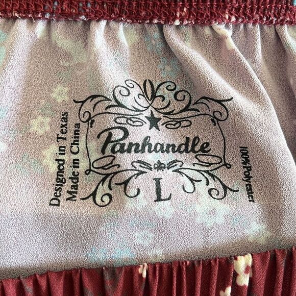 Panhandle Floral Off The Should Top Size Large - Picture 3 of 4